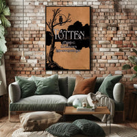 Magic and Mystery Vintage Artistic Illusion Poster