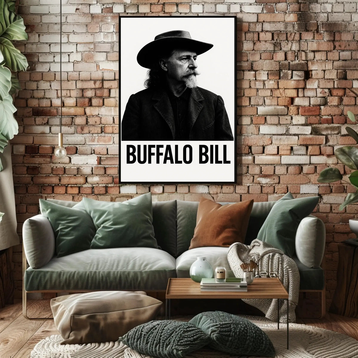 Buffalo Bill Historic American Old West Heritage Poster