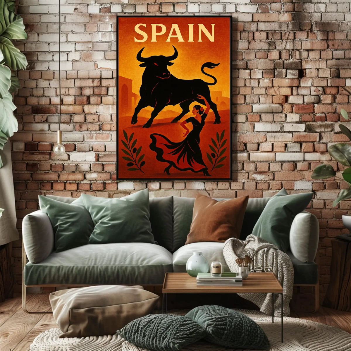 Vibrant Spain Poster