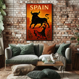 Vibrant Spain Poster