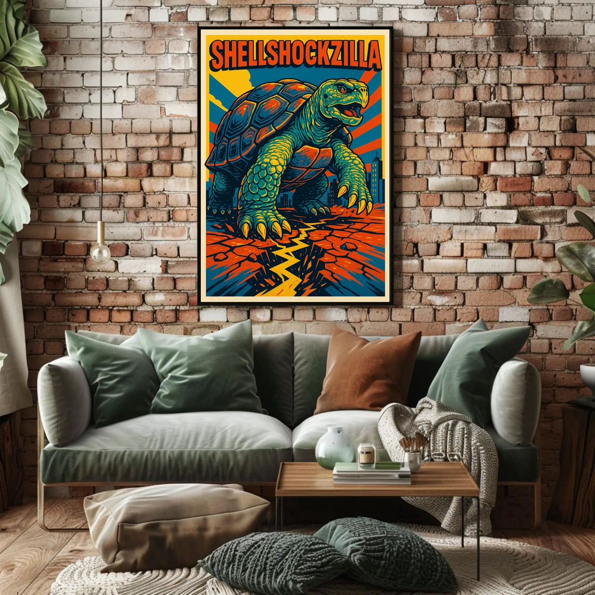 Shellshockzilla Poster
