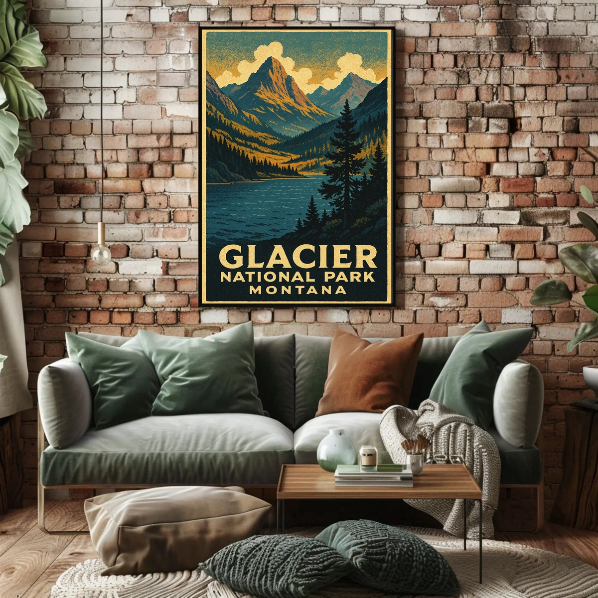 Glacier National Park Montana Poster