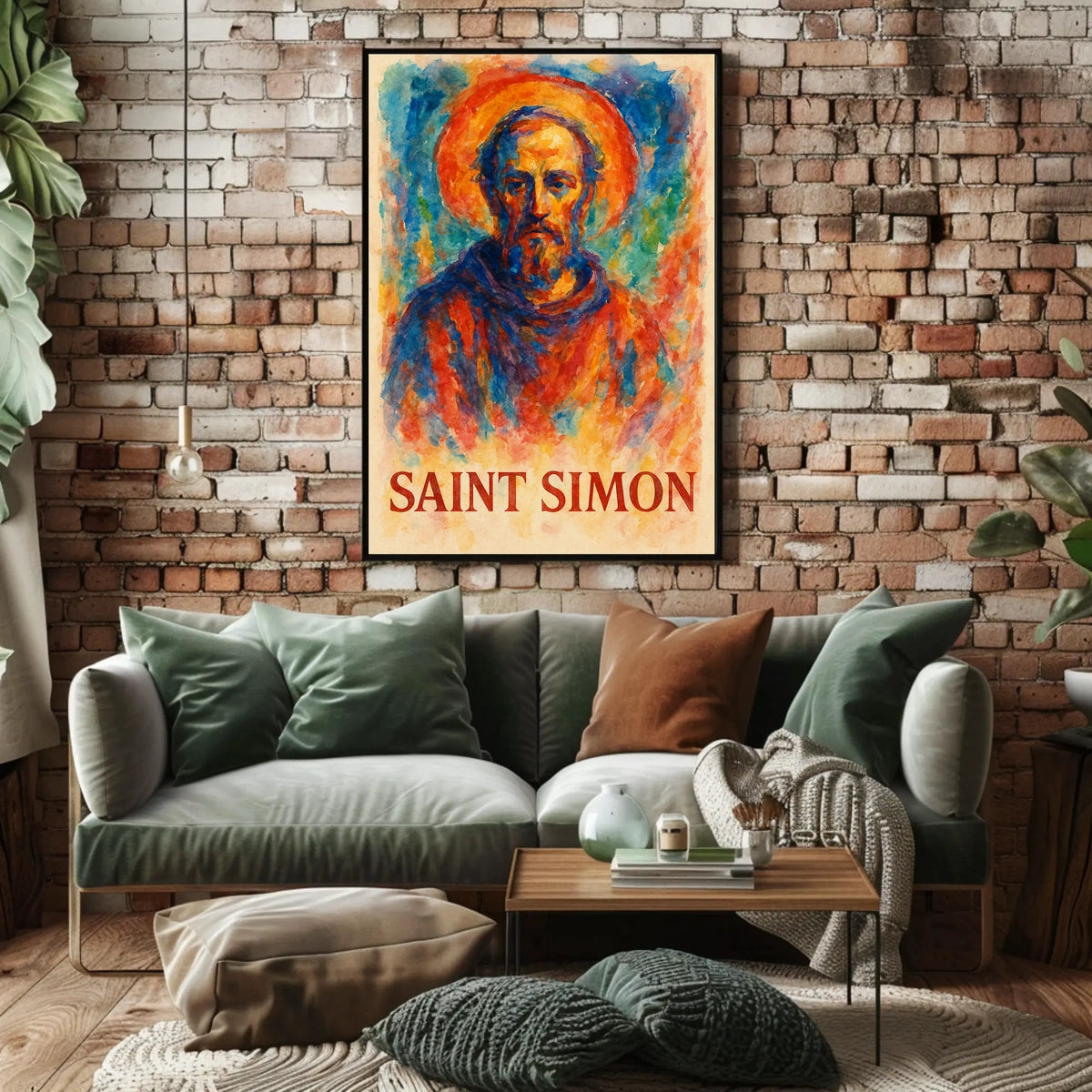 Saint Simon Poster
