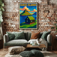 Faroe Islands Scenic Poster
