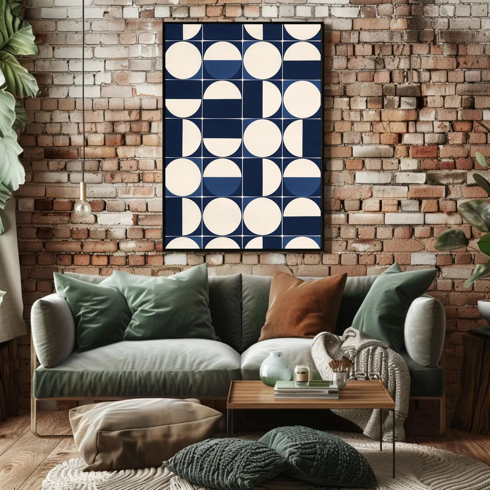 Abstract Harmony Conceptual Art Poster