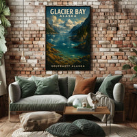 Glacier Bay, Alaska Poster