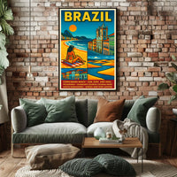 Discover Brazil Poster