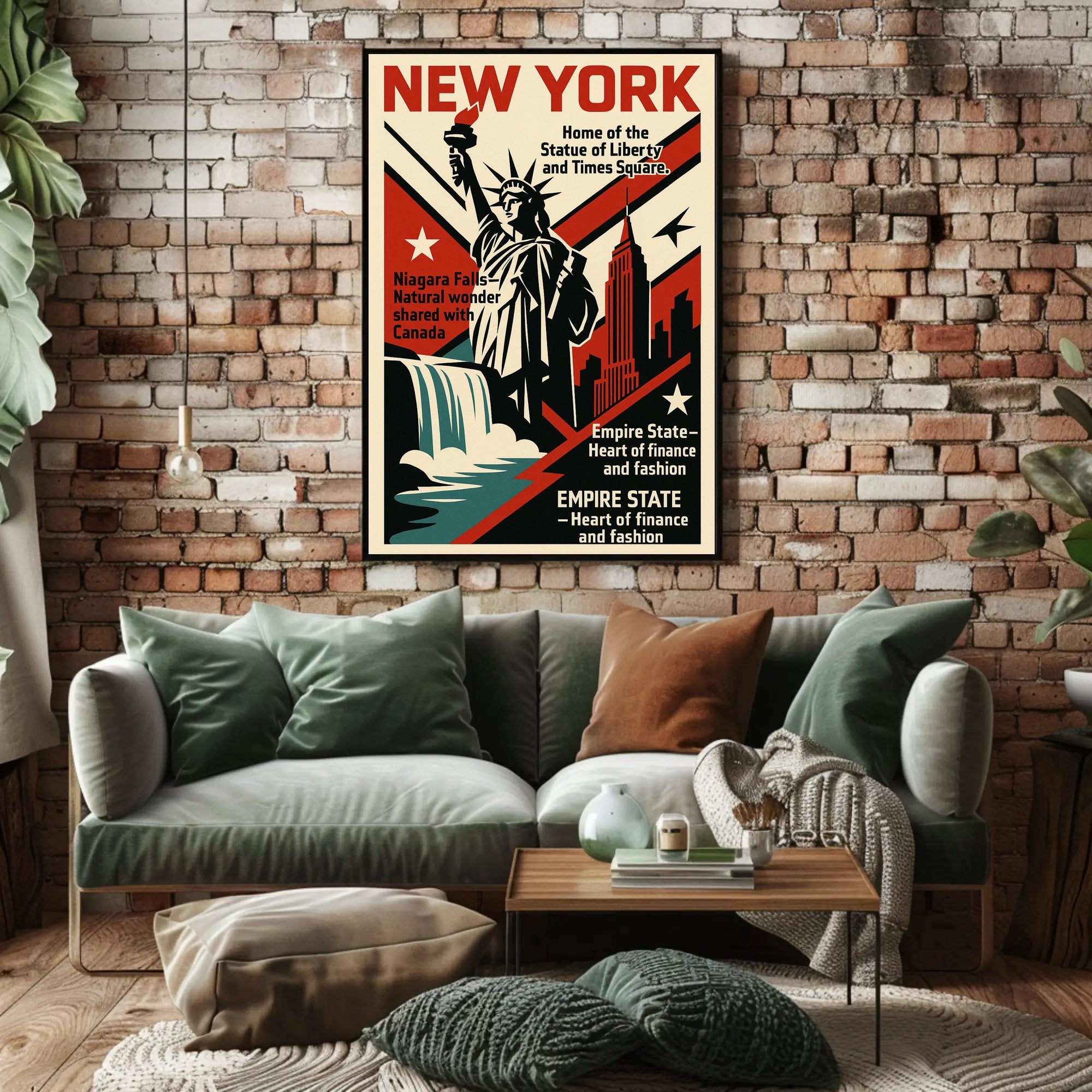 New York Icons Poster