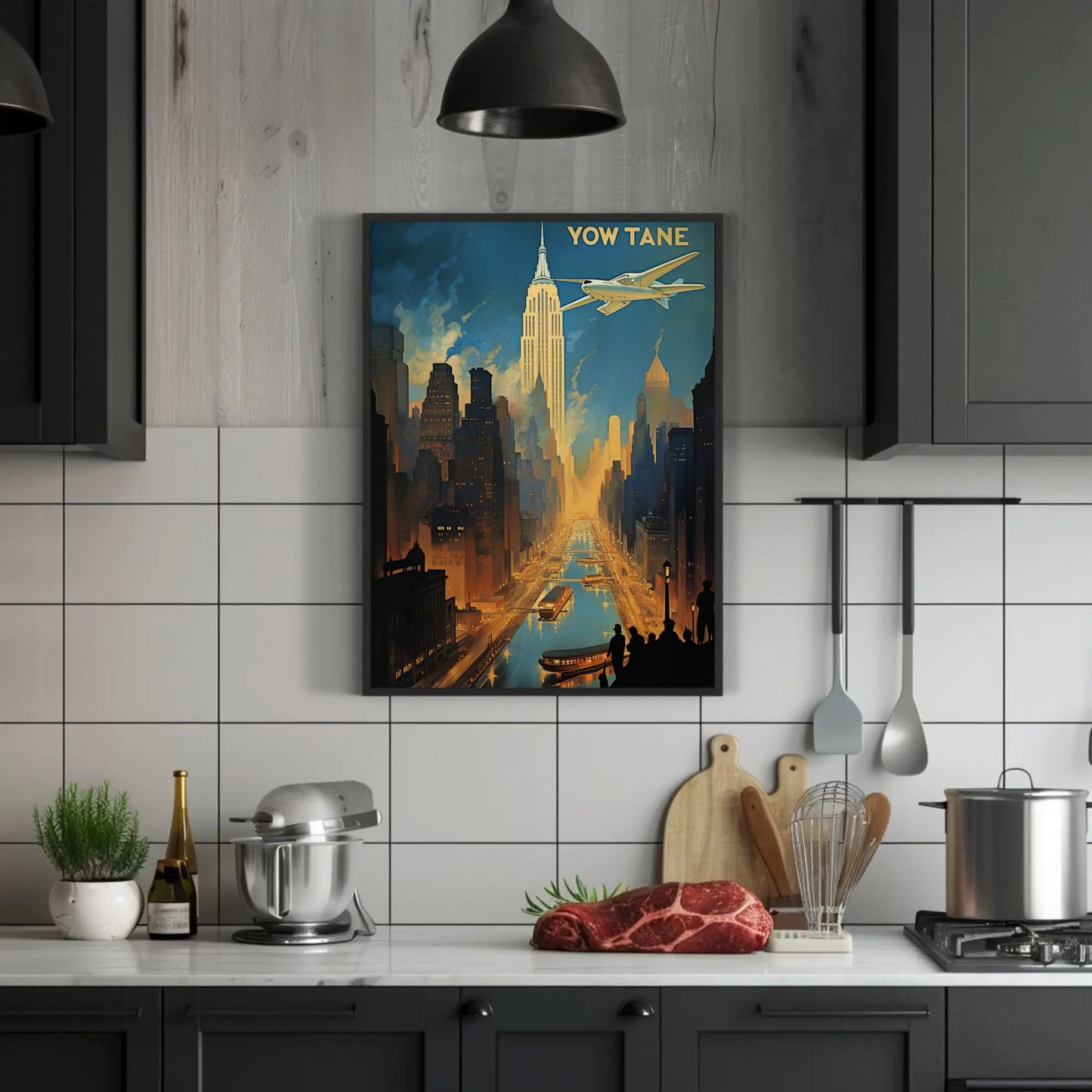 New York Vintage Travel Poster