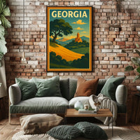 Scenic Georgia Poster