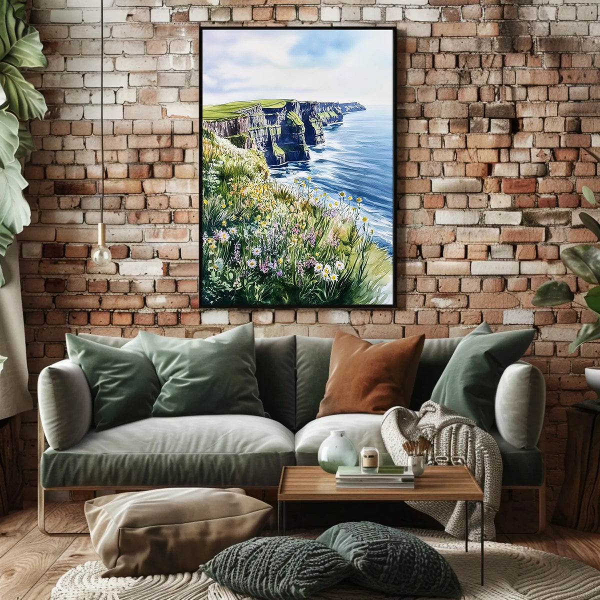 Ireland Cliffs of Moher View Poster
