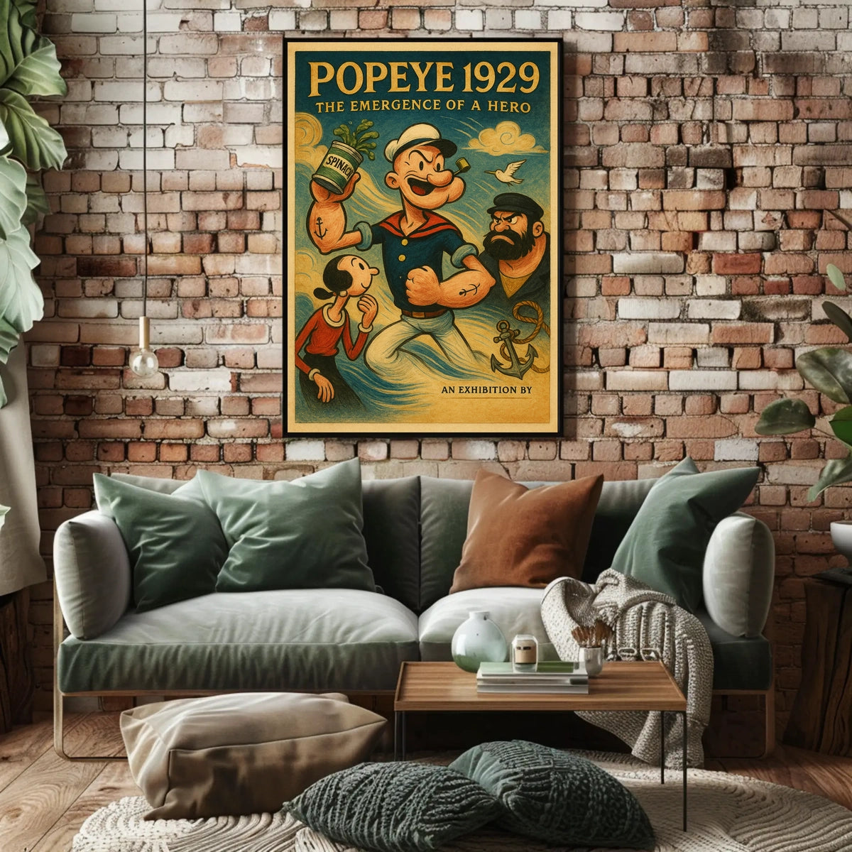 Popeye 1929 Art Poster POP-161