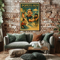 Popeye 1929 Art Poster POP-161