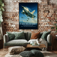 F-106 Delta Dart Interceptor Elite Poster PosterGoat