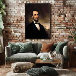 Abraham Lincoln Emancipation Proclamation Illustrated Poster PosterGoat