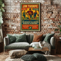 Celebrating an Athletic Legend Poster