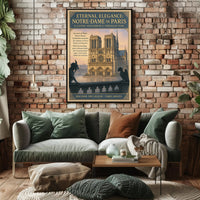Eternal Elegance: Notre-Dame de Paris Poster PosterGoat