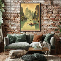 Tranquil River Journey Poster