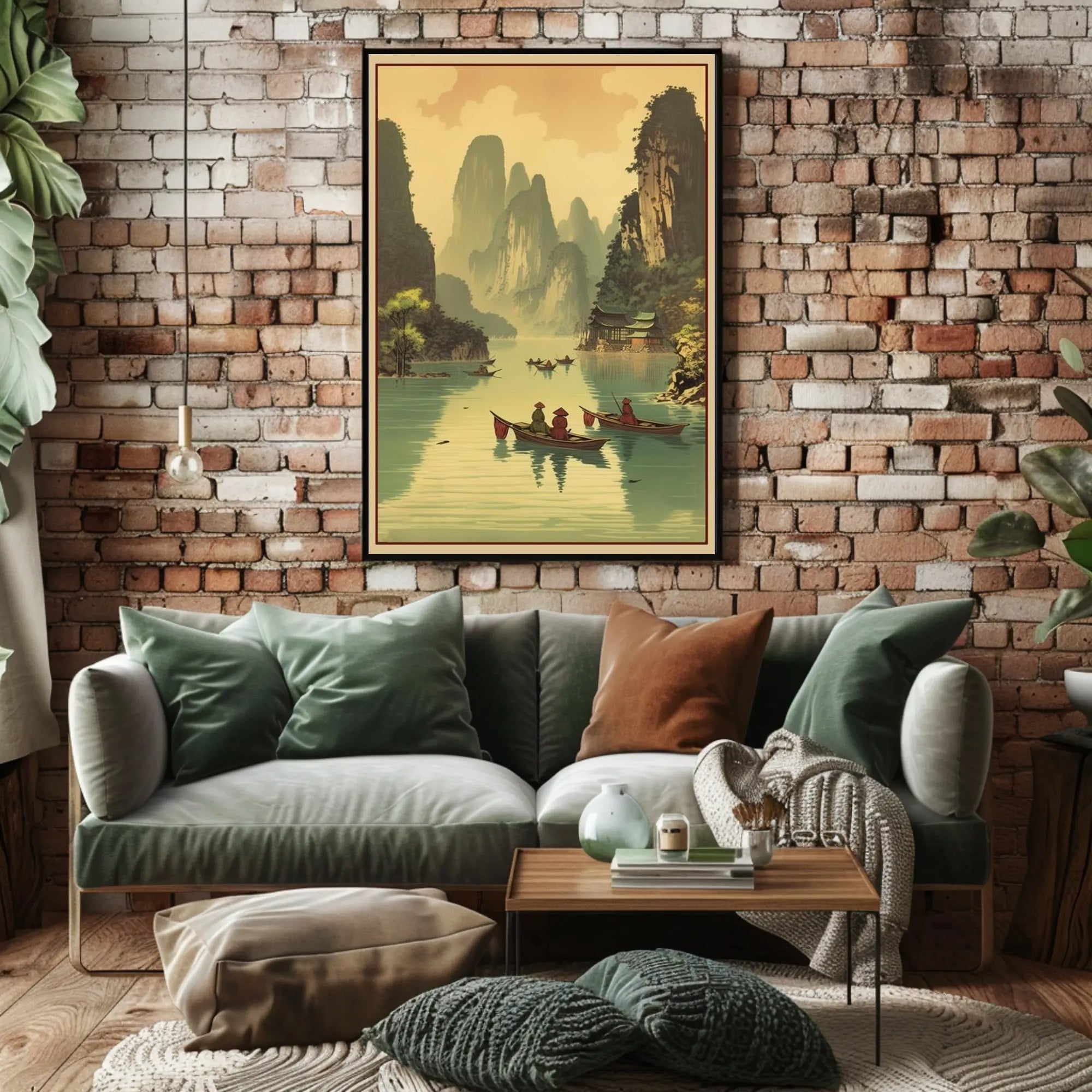 Tranquil River Journey Poster