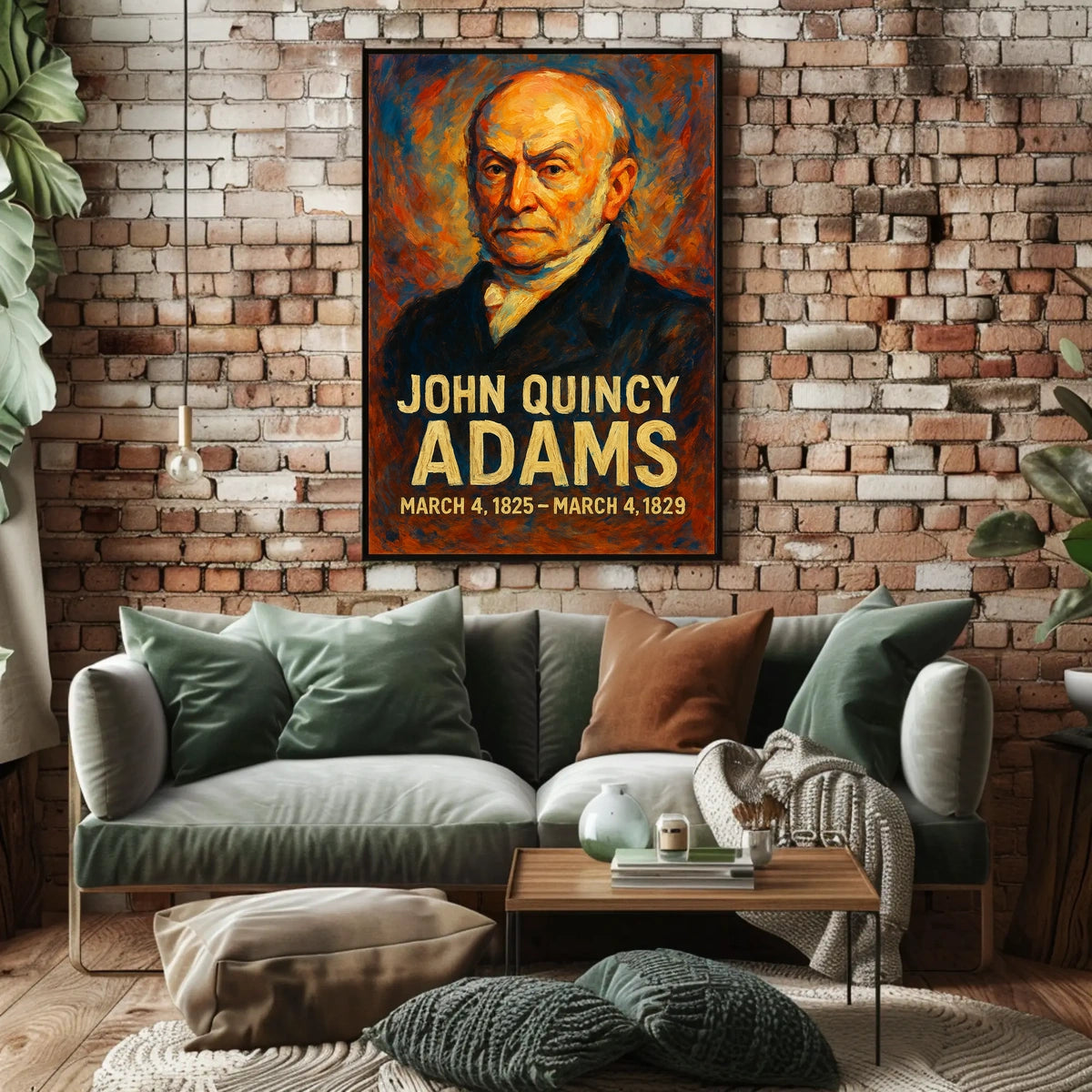 John Quincy Adams Poster