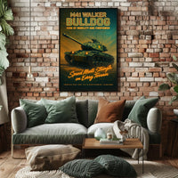 M41 Walker Bulldog Icon of Mobility and Firepower Poster