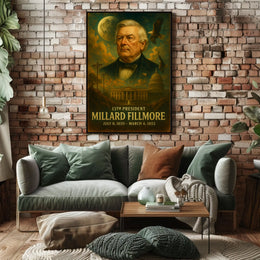Millard Fillmore 13Th President Poster
