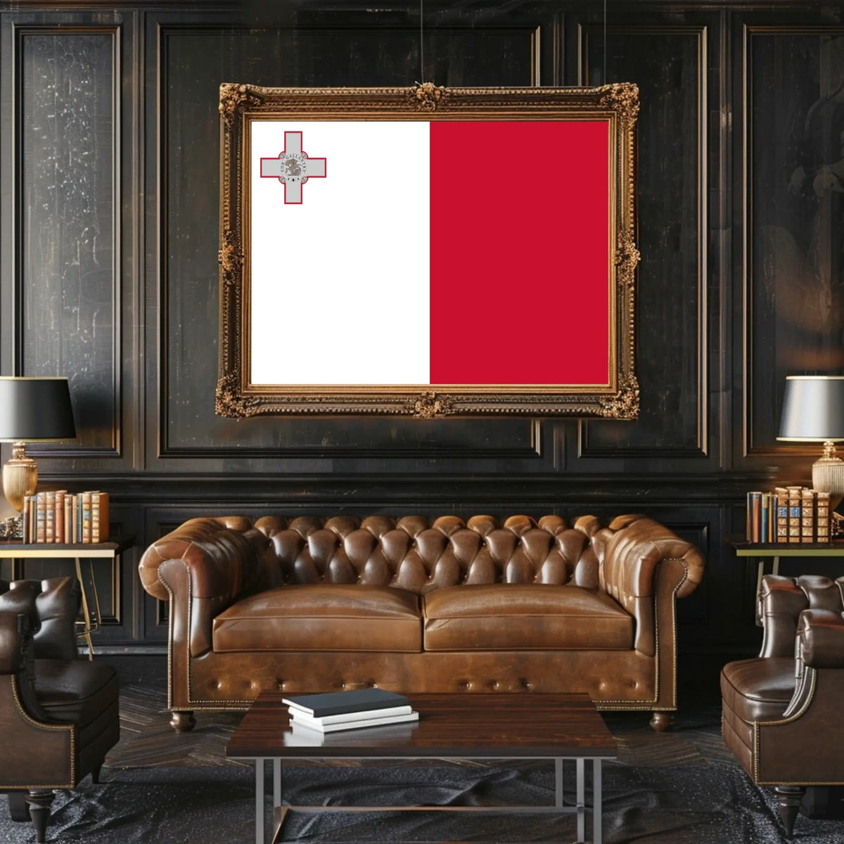 Malta Flag Poster
