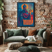 Saint Aaron Guardian Of The Mosaic Poster