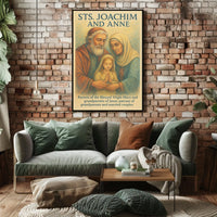 Sts. Joachim And Anne Poster