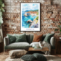 Scenic Croatia Poster
