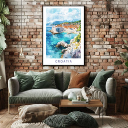 Scenic Croatia Poster