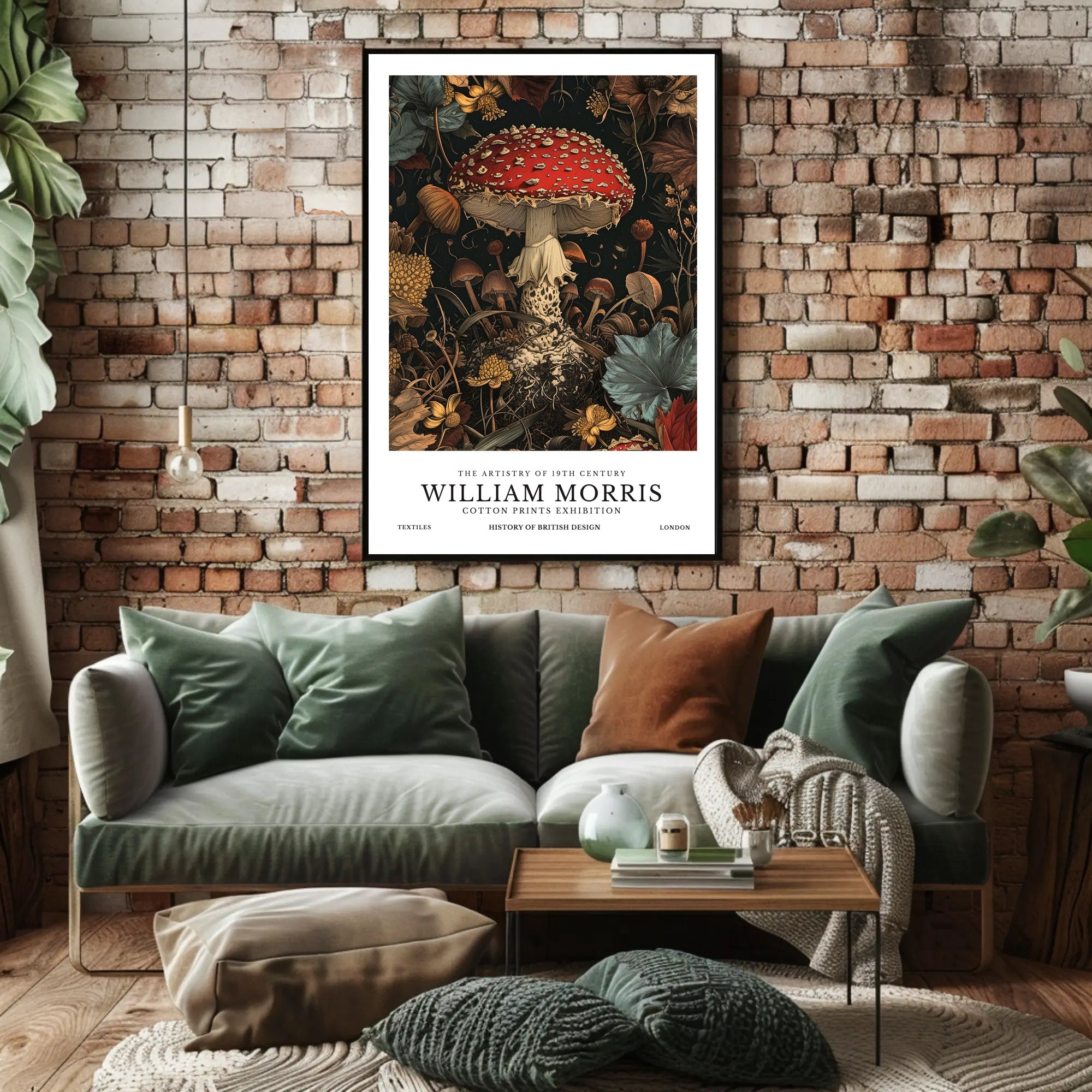 William Morris 19th Century Art Poster
