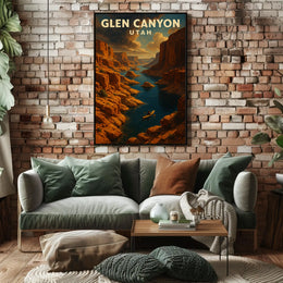 Glen Canyon, Utah Poster