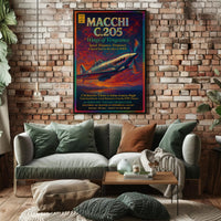 Wings of Vengeance WWII Aviation Poster