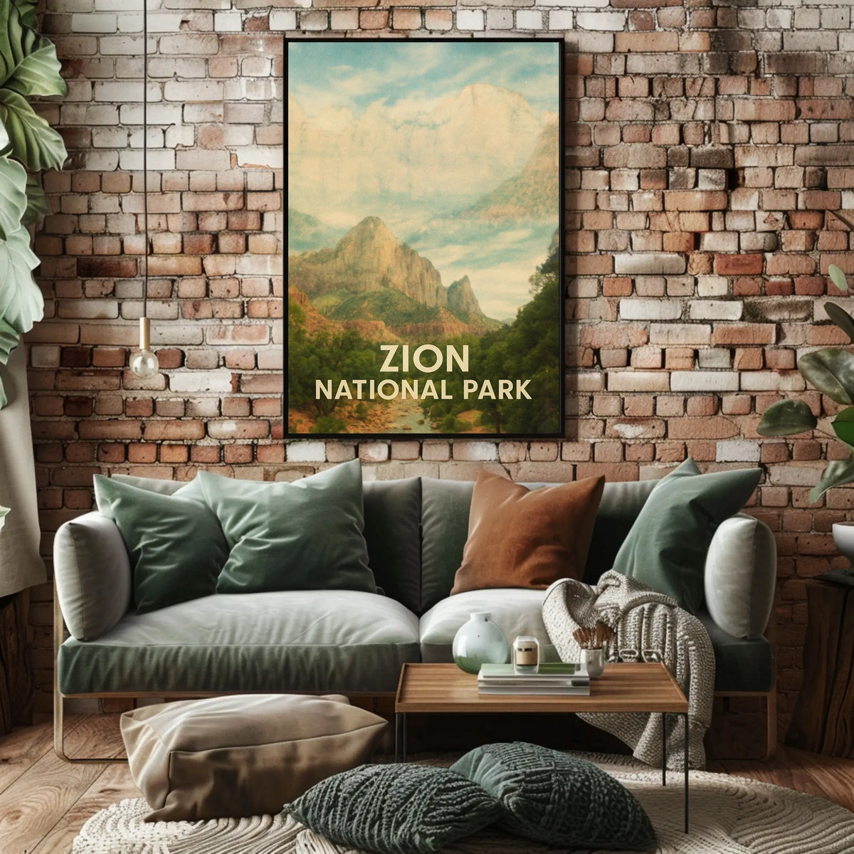 Zion National Park Poster