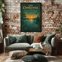 Lake Charlevoix NatureS Masterpiece Poster