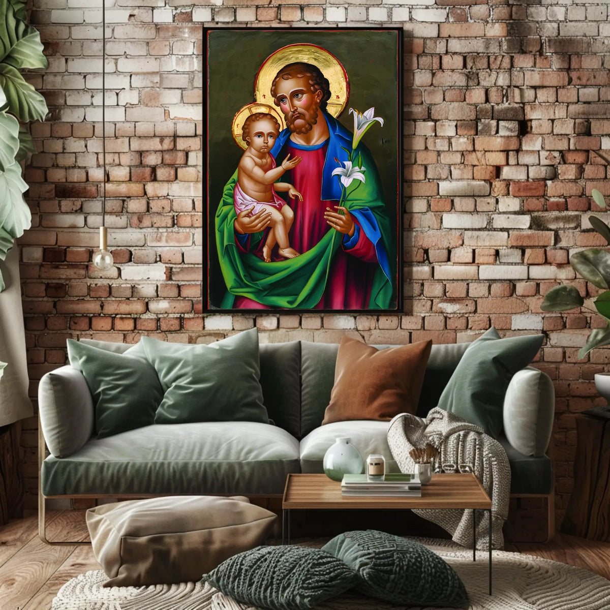 Iconic Religious Imagery Poster