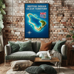 British Indian Ocean Territory Poster PosterGoat
