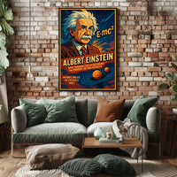 Albert Einstein Nobel Prize In Physics Poster