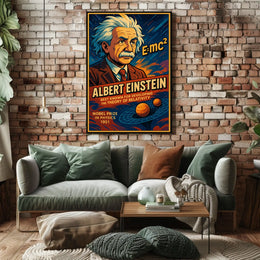 Albert Einstein Nobel Prize In Physics Poster
