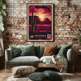 Arizona Sunset Poster