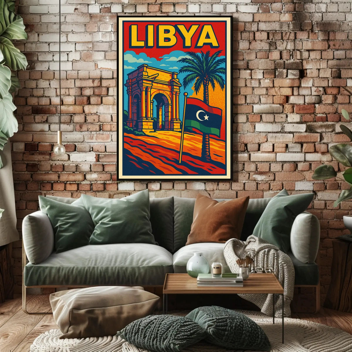 Libya Travel Poster
