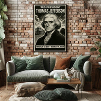 Thomas Jefferson 3Rd President Poster