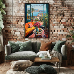 Vibrant View of Calcutta Poster