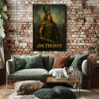 Jim Thorpe Legendary Figure Poster