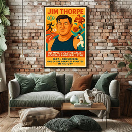 Celebrating a Legendary Athlete Poster