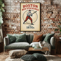 Boston Red Stockings  Est. 1870s Poster PosterGoat