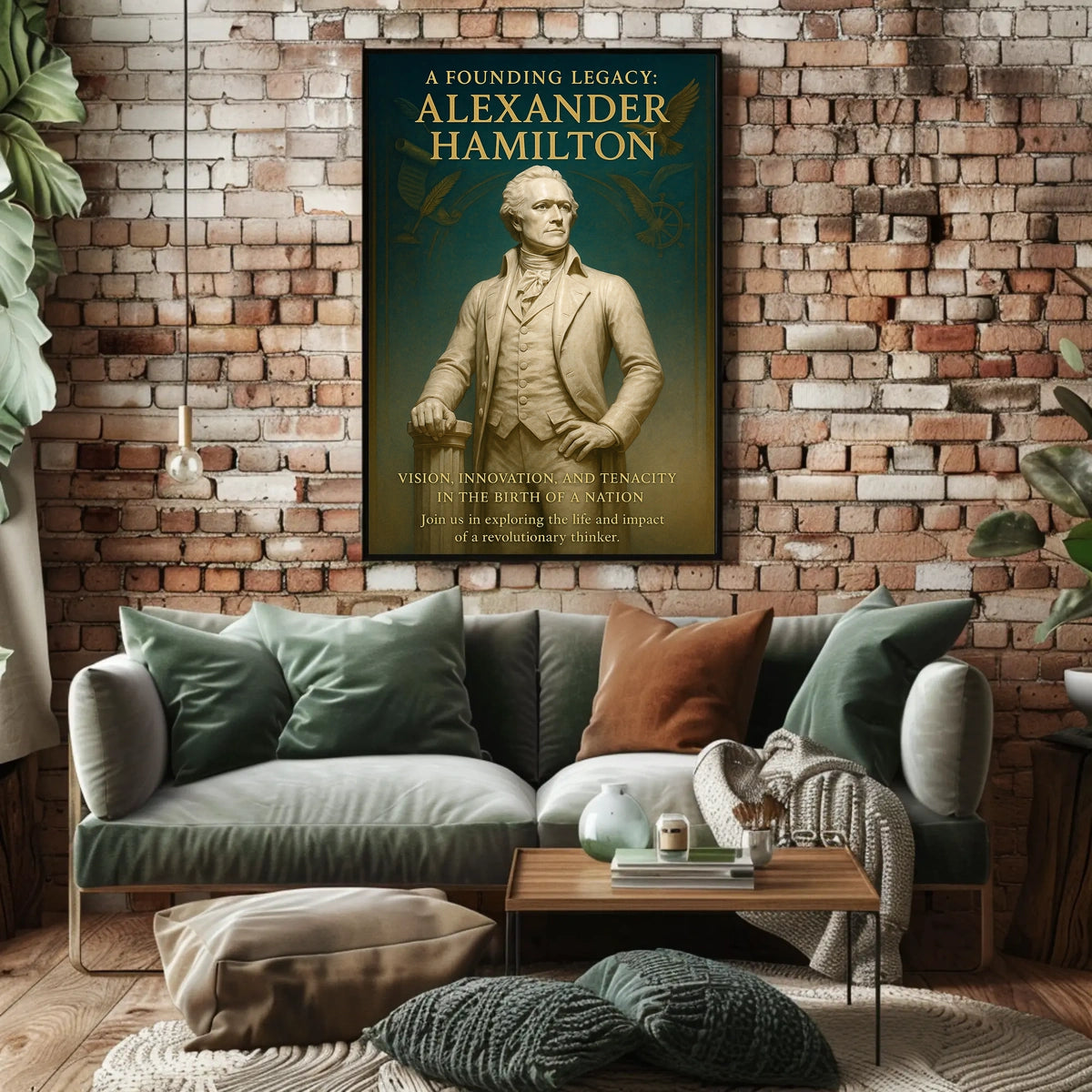 Alexander Hamilton A Founding Legacy Poster