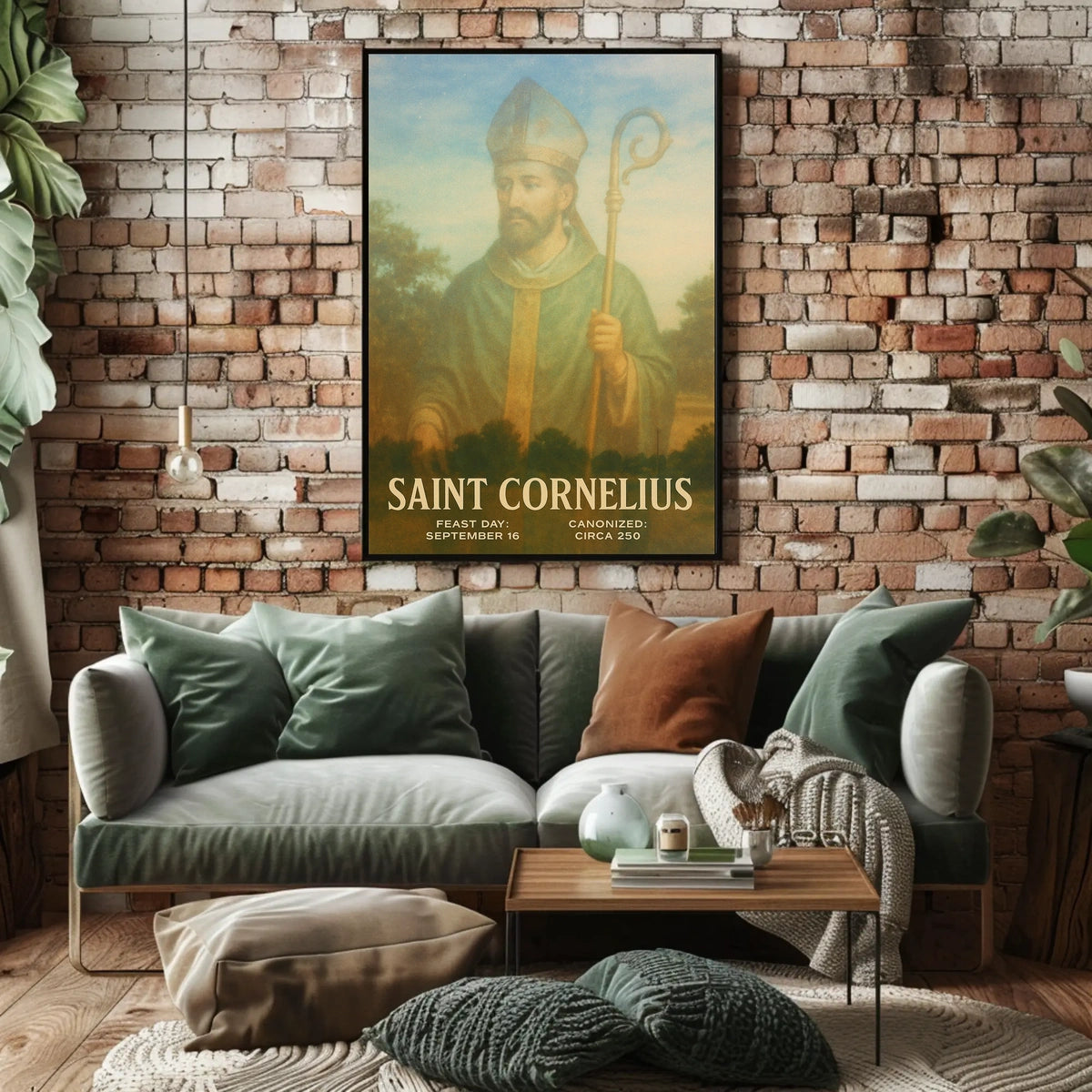 Saint Cornelius Poster