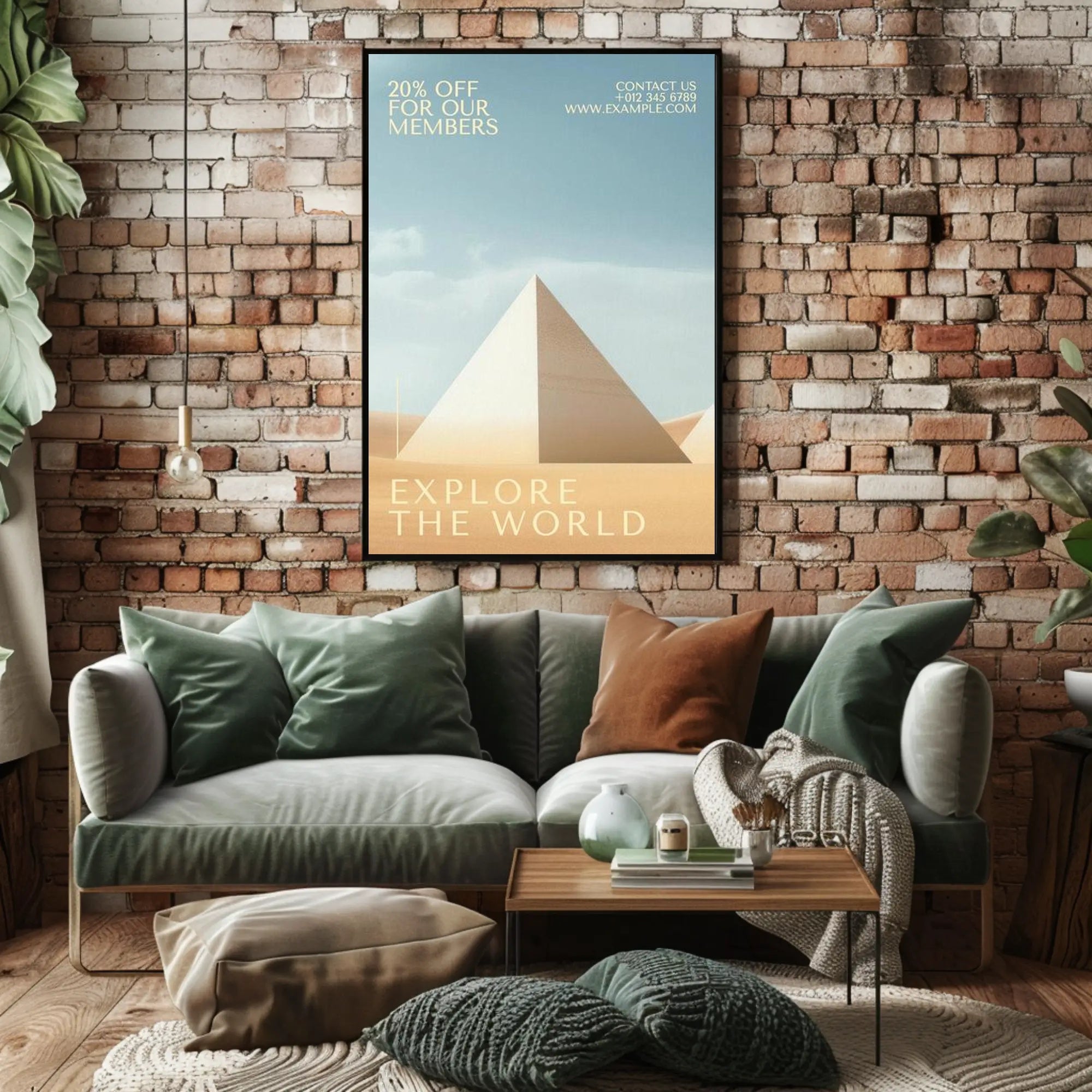 Explore the World Poster PosterGoat